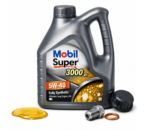 Моторное масло Mobil SUPER 3000 X1 5w40 синтетическое